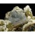 Blue Baryte on Fluorite and Dolomite - Moscona Mine  M03392